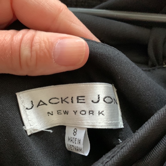 Beautiful black evening gown. Wore once…like new. - Picture 4 of 8